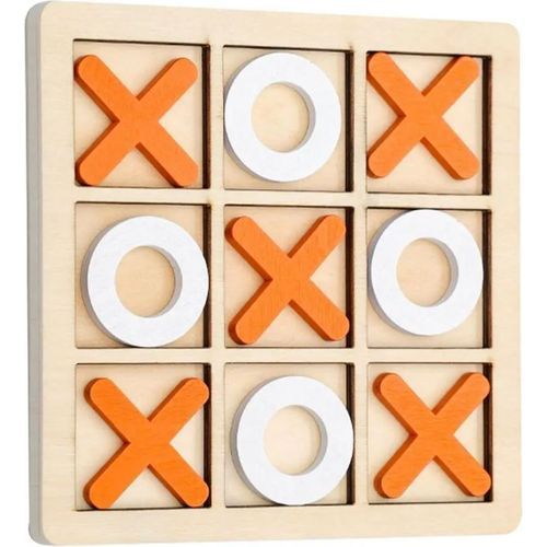 Jeu éducatif Tic Tac Toe en bois