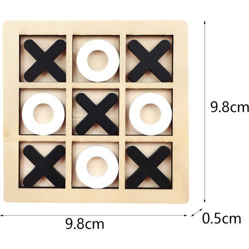 Jeu éducatif Tic Tac Toe en bois - 3