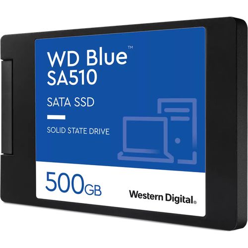 Disque dur interne SSD WD Blue SA510 SATA 2.5" 500 Go - 2