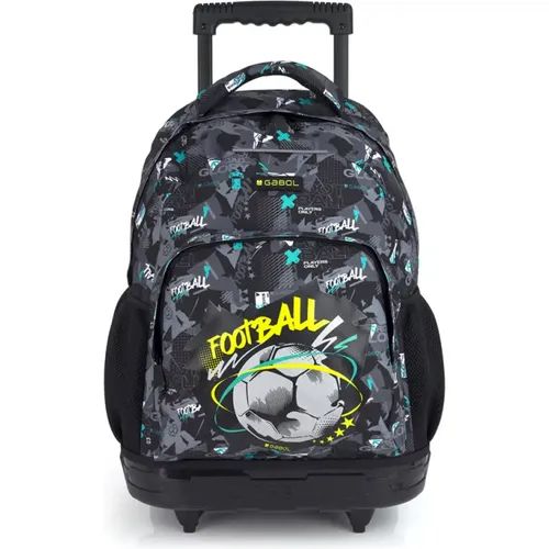 Gabol SCORE – Sac à Dos à Roulettes Enfant Imperméable