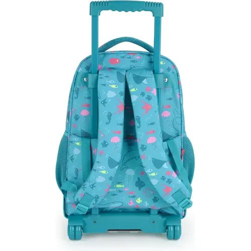 Gabol ACQUA – Sac à Dos à Roulettes Enfant Imperméable - 2