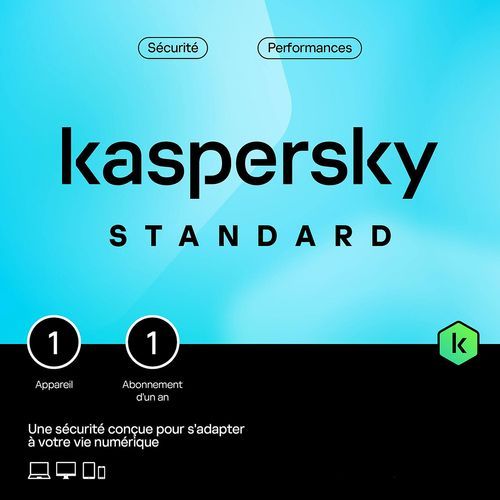 Kaspersky Plus (Internet Security) - 1 Poste / 1 an - 3