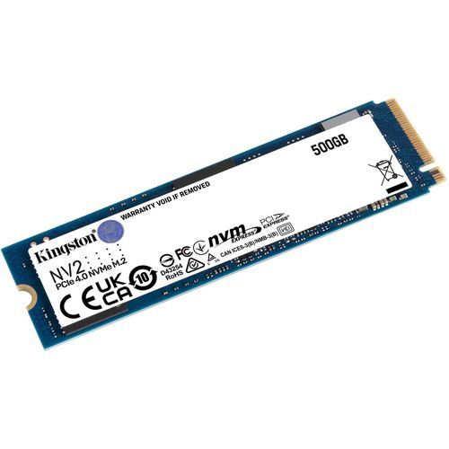 Disque interne SSD Kingston NV2 M.2 2280 NVMe PCIe 4.0 Express 500 Go - 2