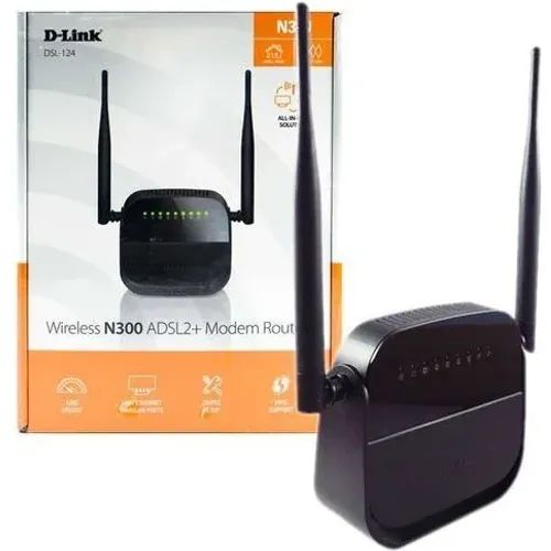 Routeur Dlink N300 ADSL 2+ DSL-124