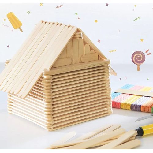 Bâtonnets en bois Mash Malow 50 pcs - 2