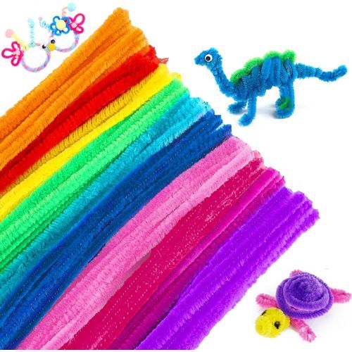 Fil Chenille Mash Malow 6mmx30cm 100 pcs - 2