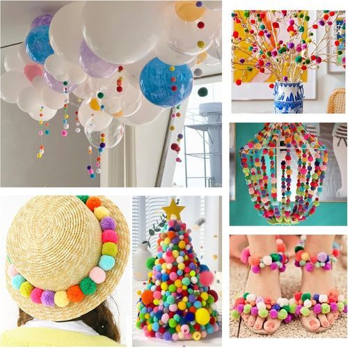 Pompons Mash Malow 15 mm 200 pcs  - 3