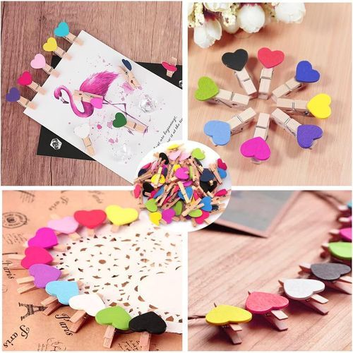 Pinces Naturels Mash Malow 2.5 cm 45pcs - 2