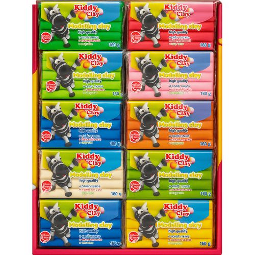 Pâte à modeler Kiddy Clay Pack de 3840g