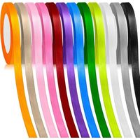 Ruban en Satin coloré 7mm /10m