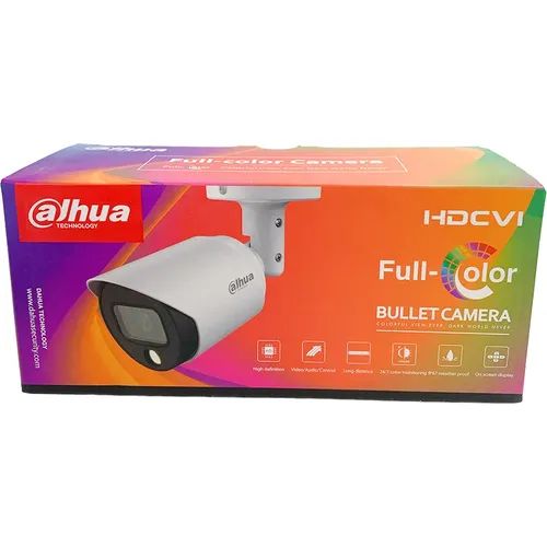 Dahua Étanche 5MP – Caméra de Surveillance Extérieure Couleur