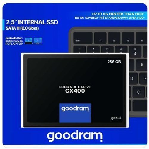 Goodram SSD 256GB 2,5" SATA III CX400 - 2