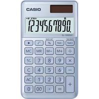 Calculatrice Casio SL-1000SC-BU – 10 chiffres