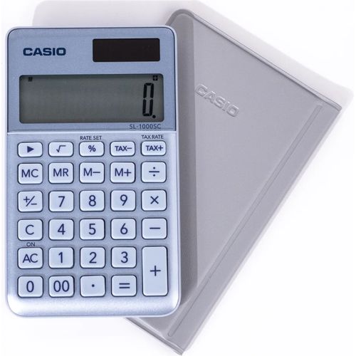 Calculatrice Casio SL-1000SC-BU – 10 chiffres - 2