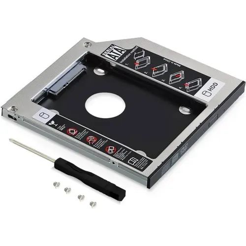 Adaptateur disque dur remplace lecteur DVD PC portable