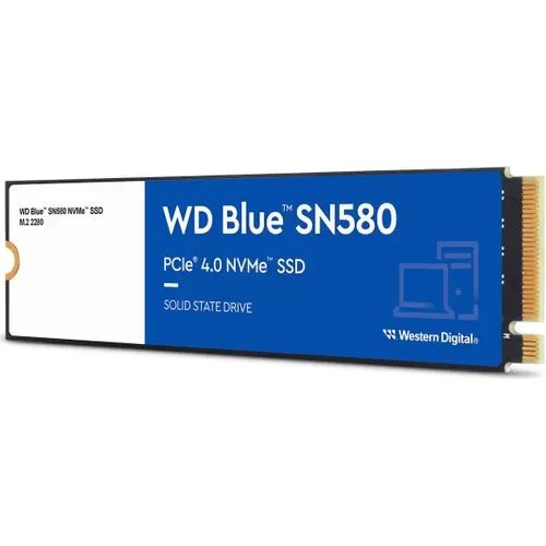 Western Digital Blue SN580 500GB M.2 NVMe SSD - 3