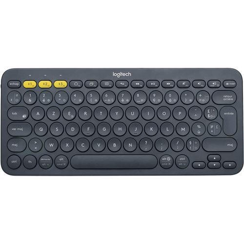 LOGITECH K380 Multi-Device Bluetooth® Keyboard - DARK GREY - FRA -  CENTRAL 12M