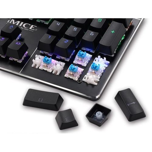 Clavier gamer mécanique filaire iMice MK-X80 - 3