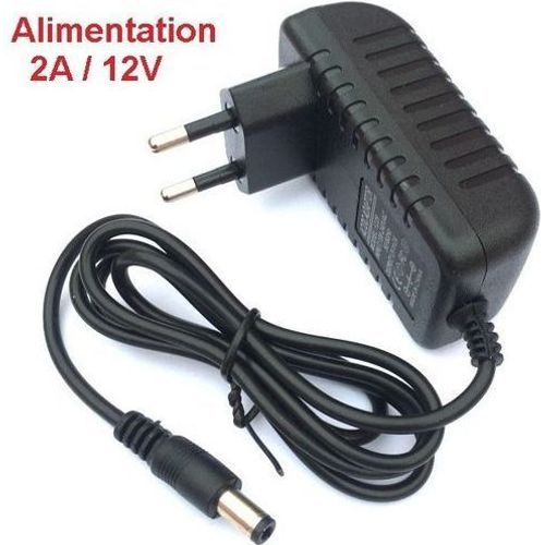 Adapteur d Alimentation Chargeur 12V 2A