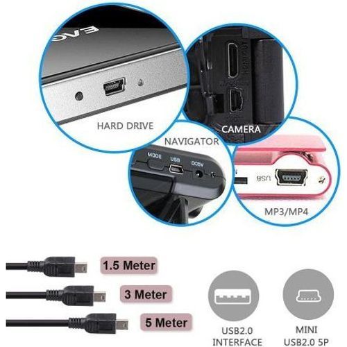 SP-USB 5 PIN (V3) CABLE 1.5M - 3