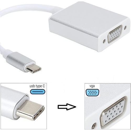 Adaptateur USB Type C vers VGA