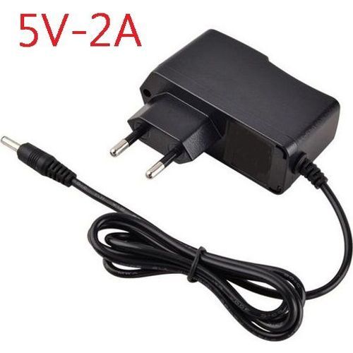 Alimentation 5V-2A, Adaptateur AC/DC 100v-240v Chargeur DC 5v-2A