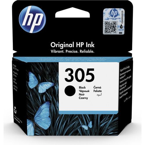 HP 305 Noir - Cartouche d'encre HP d'origine