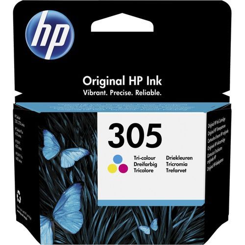 HP 305 trois couleurs - Cartouche d'encre HP d'origine