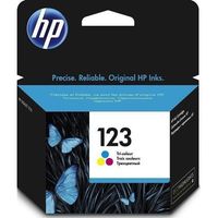 HP 123 trois couleurs - Cartouche d'encre HP d'origine