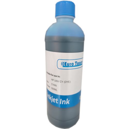 Euro Toner Encre CYAN 500 ML High Quality compatible avec toutes Imprimantes - 3