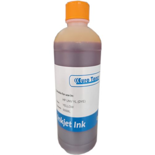 Euro Toner Encre Jaune 500 ML High Quality compatible avec toutes Imprimantes