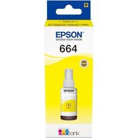 Epson 664 Y  Jaune - Bouteille d'encre Epson d'origine