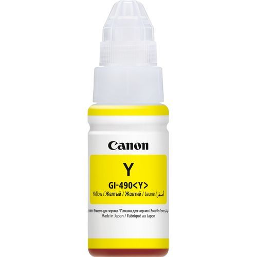Canon GI-490 Jaune - Bouteille d'encre Canon d'origine - 2