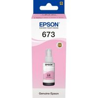 Epson 673 LM  Magenta Clair - Bouteille d'encre Epson d'origine