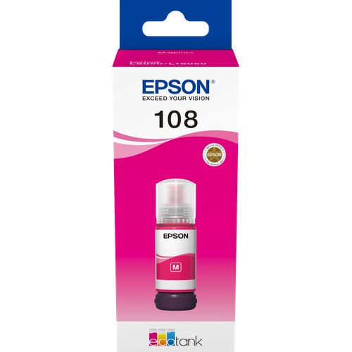 Epson 108 Magenta - Bouteille d'encre Epson EcoTank d'origine - 2
