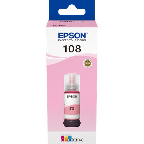 Epson 108 Magenta clair - Bouteille d'encre Epson EcoTank d'origine - 2