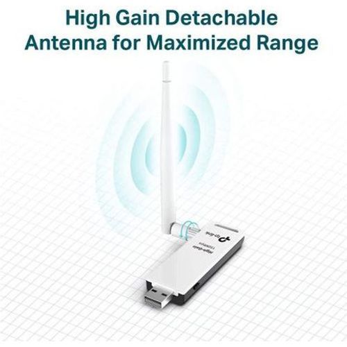 TP-Link WN722N - Clé USB WiFi à gain élevé 150Mbps - 2