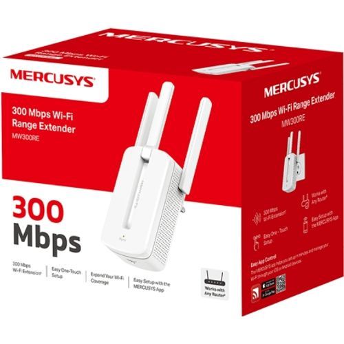 Mercusys 300mbps wifi range extender MW300RE