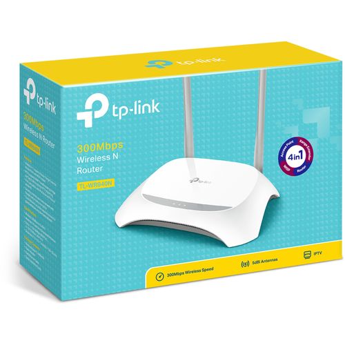 TP-Link Wireless Router 300 Mbps (TL-WR840N) - 3