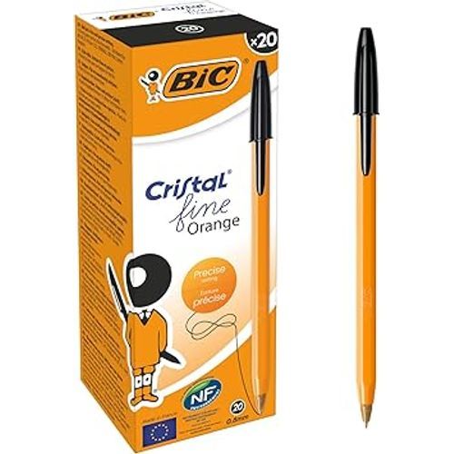 Stylo BIC Cristal Original Fine Noir pack 20 pcs - 3