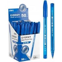 Stylo Deli Every Pen Blue - pack de 50