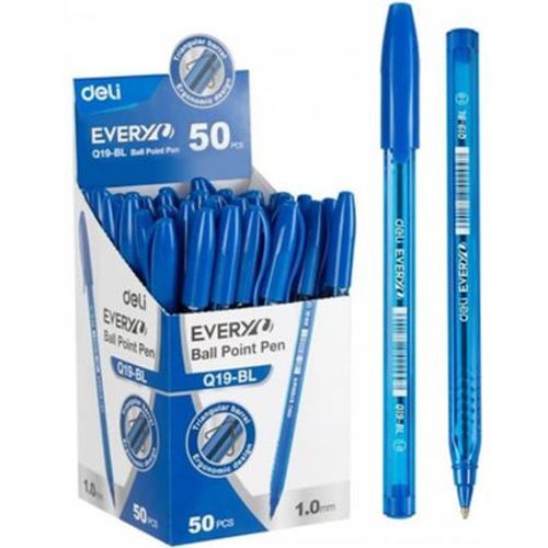 Stylo Deli Every Pen Blue - pack de 50 - 3