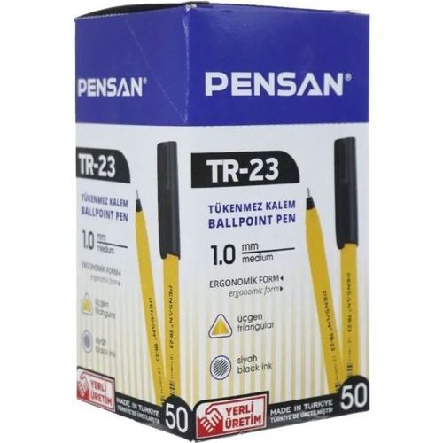 Stylo PENSAN TR23 Noir - Pack de 50 - 3