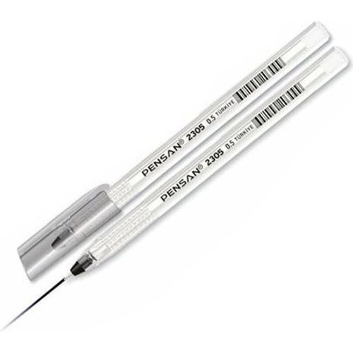 Stylo à Bille PENSAN 2305 0.5mm - Noir - Pack 50 - 2