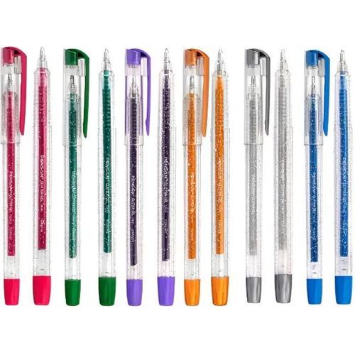 Stylo PENSAN My King Glitter Gel Pen - 6 couleurs - 2