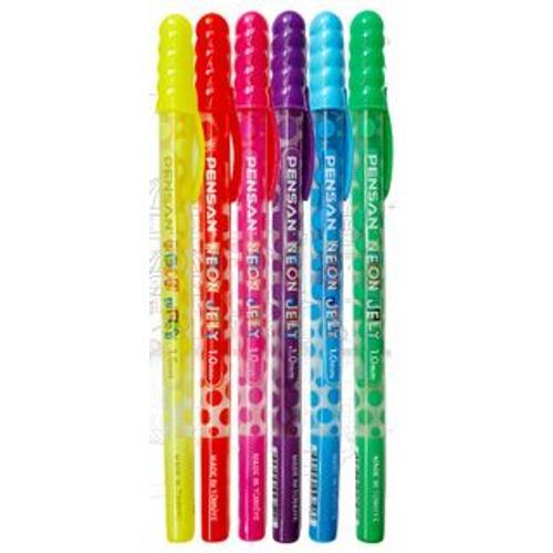 Stylo PENSAN Neon jely - 6 couleurs - 2