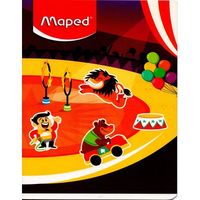 Cahier MAPED 48p piqué A5 72g Grand Carreaux