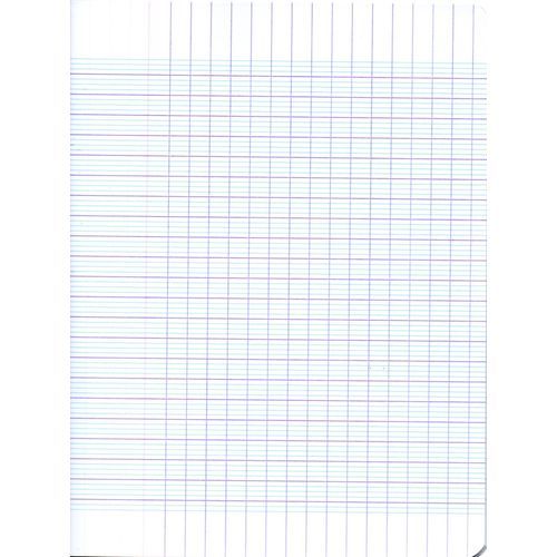 Cahier MAPED 48p piqué A5 72g Grand Carreaux - 3