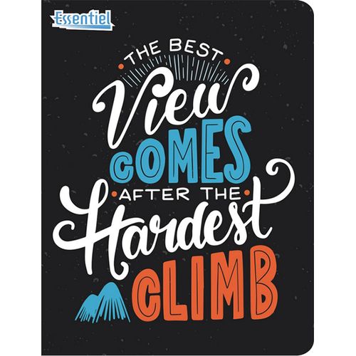 Cahier ESSENTIEL 96p piqué A5 60g Grand Carreaux