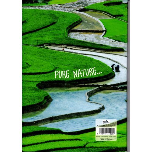 Cahier SAFIR TP 96p piqué Grand Format 60/90g Grand Carreaux - 2